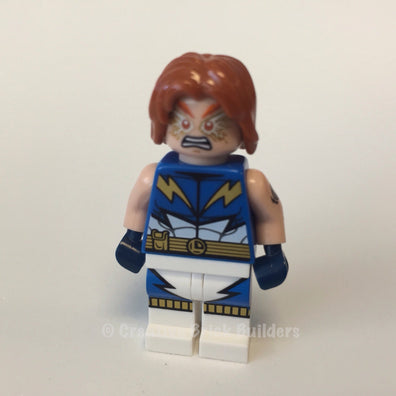 LEGO Minifigure-Lightning Lad-Super Heroes-SH211-Creative Brick Builders